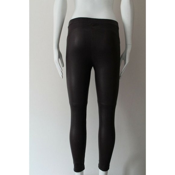 Parker Becker Genuine Leather Pant Oxford Blood Size XS P6I3211LEA BNWOT - Picture 2 of 7